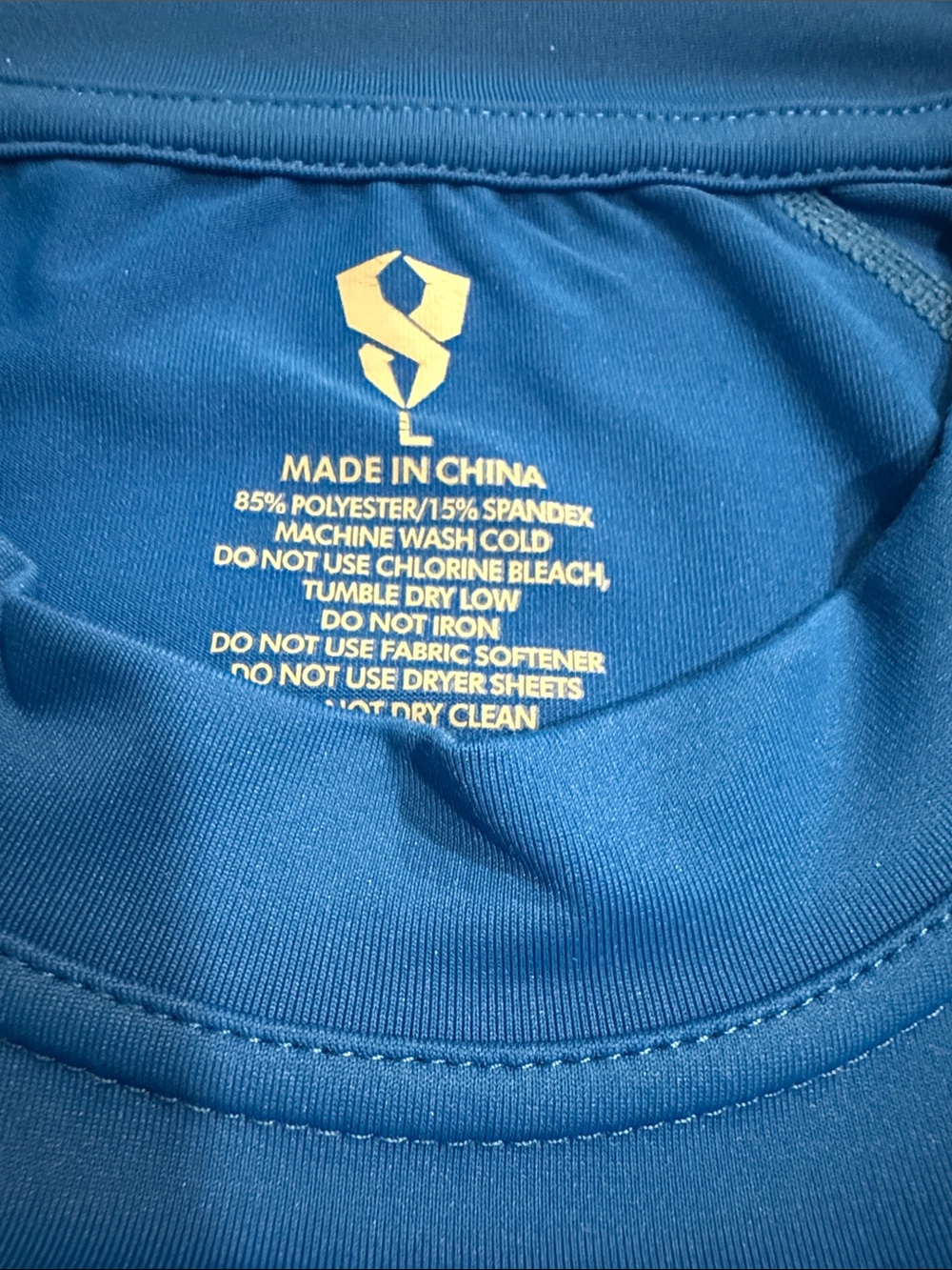 Blue Athletic Tee with EUC Stoic Label - Picture 2 of 5